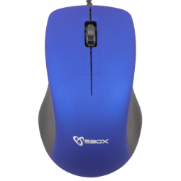 SOURIS OPTIQUE 3D SBOX M-958 / BLEU
