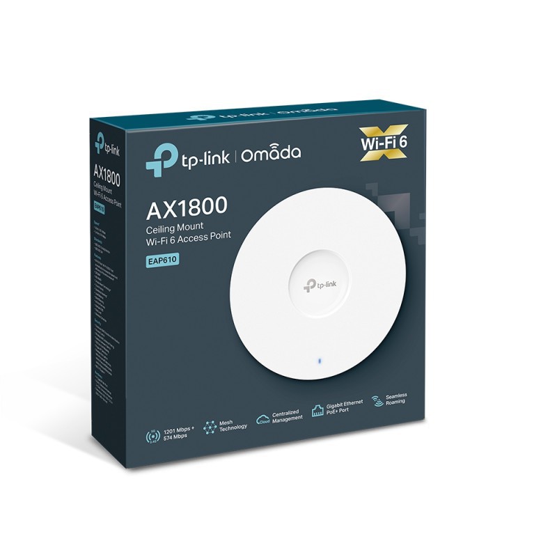 POINT D’ACCÈS PLAFONNIER WIFI 6 AX1800 BI-BANDE POINT D’ACCÈS PLAFONNIER WIFI 6 AX1800 BI-BANDE
