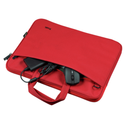 SACOCHE POUR PC PORTABLE TRUST BOLOGNA 16″ / ROUGE