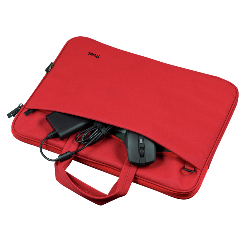 SACOCHE POUR PC PORTABLE TRUST BOLOGNA 16″ / ROUGE SACOCHE POUR PC PORTABLE TRUST BOLOGNA 16″ / ROUGE