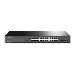 SMART SWITCH JETSTREAM ADMINISTRABLE 24 PORTS POE+ ET 4 PORTS COMBO SFP GIGABIT