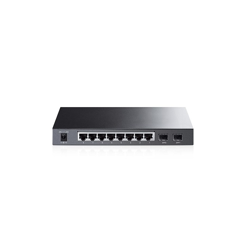 SWITCH ADMINISTRABLE TP-LINK TL-SG2210P 8 PORTS POE+ ET 2 PORTS SFP GIGABIT