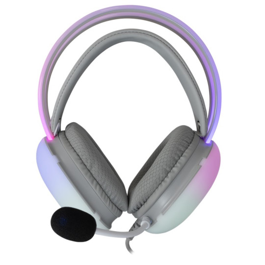 CASQUE GAMING STÉRÉO WHITE SHARK FIREFLY / WHITE CASQUE GAMING STÉRÉO WHITE SHARK FIREFLY / WHITE