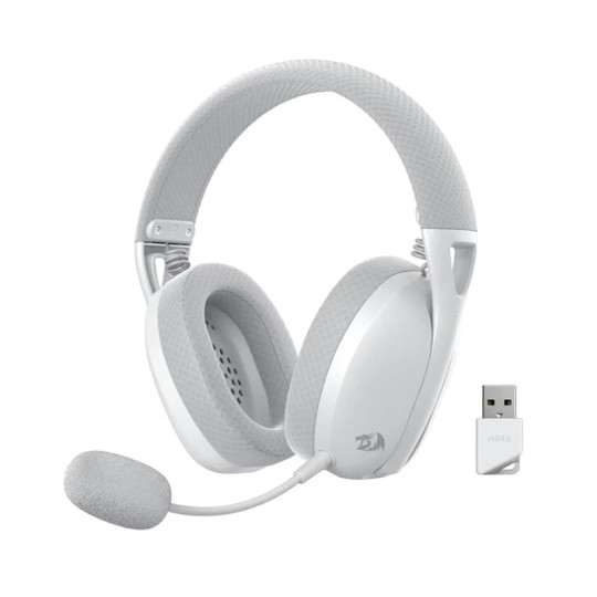 MICRO CASQUE GAMER SANS FIL REDRAGON H848 PRO / BLANC MICRO CASQUE GAMER SANS FIL REDRAGON H848 PRO / BLANC
