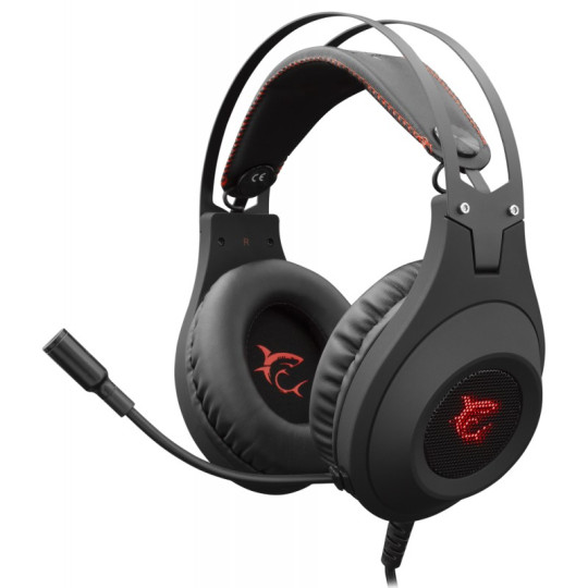 CASQUE GAMING WHITE SHARK WILDCAT GH-2041 CASQUE GAMING WHITE SHARK WILDCAT GH-2041