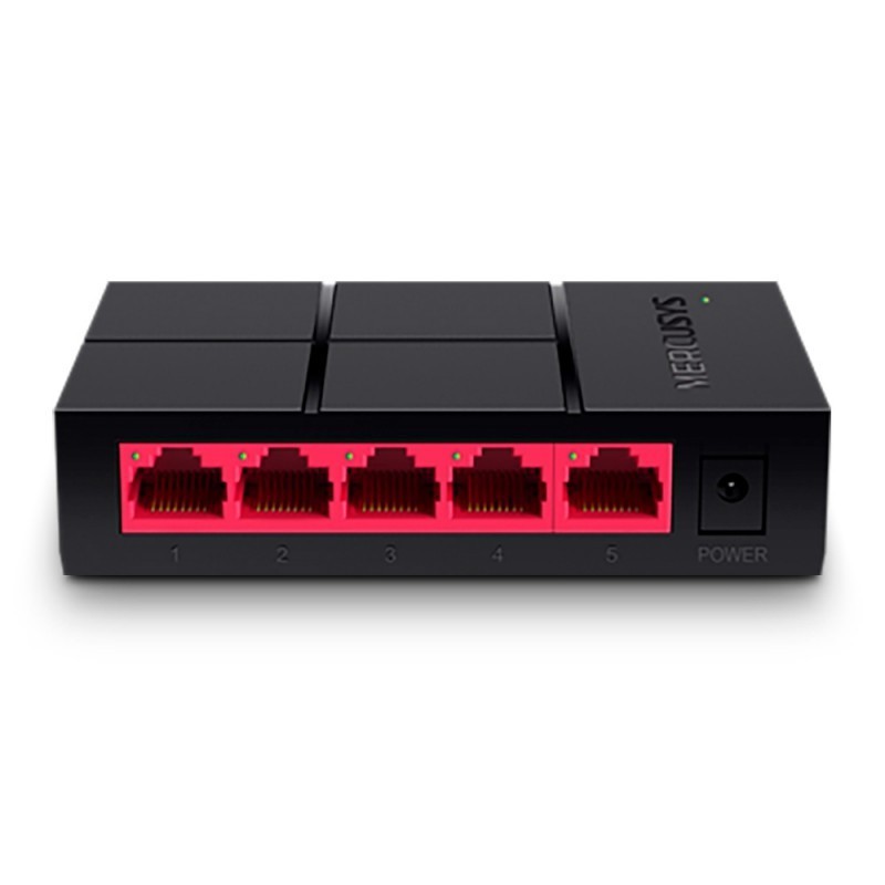 SWITCH DE BUREAU 5 PORTS MERCUSYS MS105G / 10/100/1000 MBPS