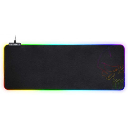 TAPIS SOURIS GAMING SPIRIT OF GAMER SKULL RGB – XXL TAPIS SOURIS GAMING SPIRIT OF GAMER SKULL RGB – XXL