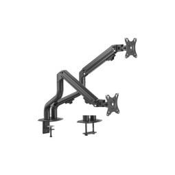 Support de Bureau Réglable GEMBIRD pour 2 Écrans MA-DA2-02 / 17"-32" / 8kg