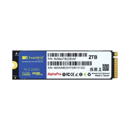 DISQUE DUR SSD TWINMOS ALPHAPRO 2TO NVME PCIE M.2