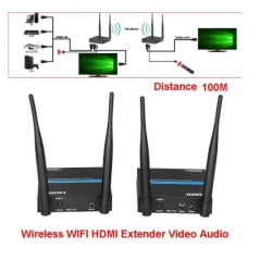 Extender HDMI sans fil 100M Transmission audio vidéo HDCP 5,8 GHz