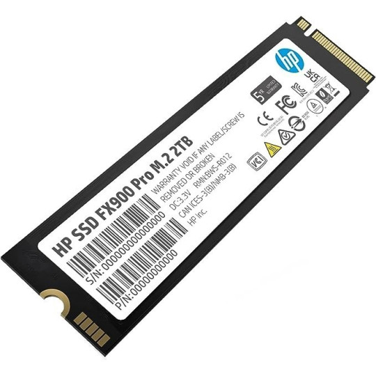 Disque Dur HP SSD FX900 Pro M.2 2To PCIe 4.0 X4 NVMe 1.4 Disque Dur HP SSD FX900 Pro M.2 2To PCIe 4.0 X4 NVMe 1.4