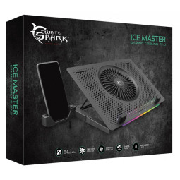 Refroidisseur Gaming RGB White Shark Pour Pc Portable 15.6"