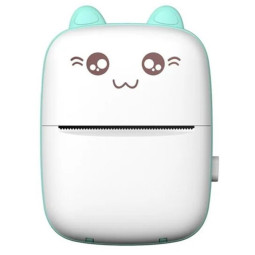 Mini Imprimante Thermique Sans Fil De Poche BT-INSTANT - BLEU