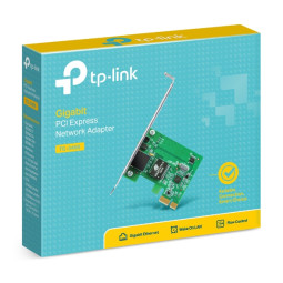 CARTE RÉSEAU PCI EXPRESS GIGABIT LAN 10/100/1000 MBPS AVEC ÉQUERRE LOW PROFILE