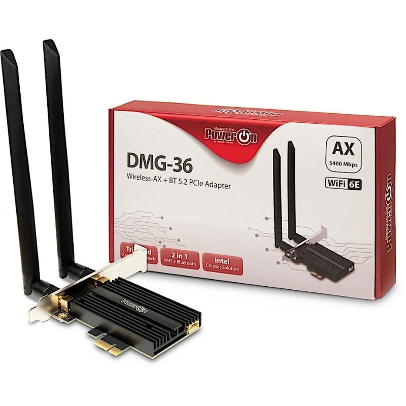 CARTE WIFI & BLUETOOTH POWER ON DMG-36