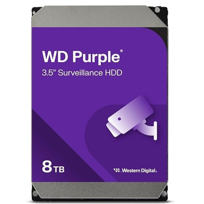 Disque dur Interne De Vidéosurveillance Western Digital WD 3.5″ / 8 To Disque dur Interne De Vidéosurveillance Western Digital WD 3.5″ / 8 To