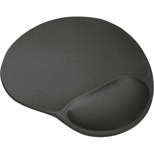 Tapis de Souris Trust Bigfoot Ergonomique avec Repose Poignet Noir