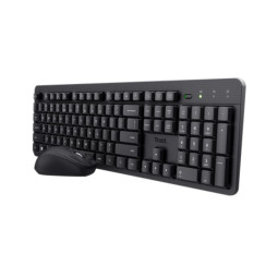Pack Clavier et Souris sans fil TRUST OdyDY II Silencieux AZERTY - Noir