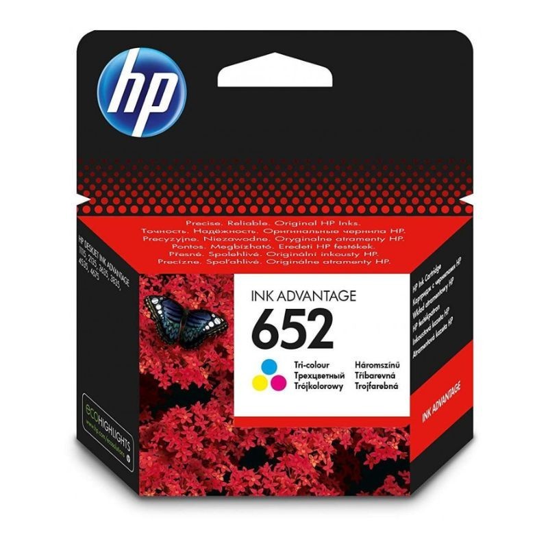 Cartouches HP 652 Ink Advantage Trois Couleurs Cartouches HP 652 Ink Advantage Trois Couleurs