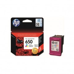 Cartouche D'encre Original HP 65O Trois Couleurs Advantage Authentique