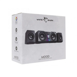 Haut Parleur White Shark MOOD GSP-968 RGB Black