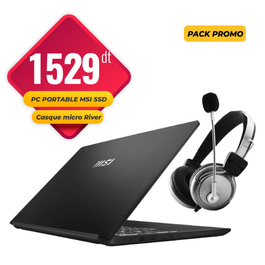 PC Portable MSI Modern 15 - B13M / i5-1335U / 16 Go RAM / SSD 512 Go PC Portable MSI Modern 15 - B13M / i5-1335U / 16 Go RAM / SSD 512 Go