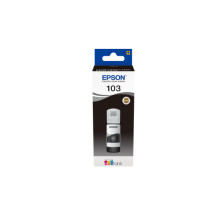 BOUTEILLE D'ENCRE ORIGINAL EPSON ECOTANK 103 NOIR 65ML