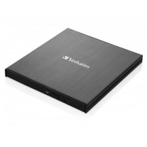 Graveur CD/DVD Externe VERBATIM USB 3.2 (GEN 1) USB-C - Noir