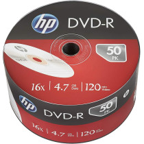 BOBINE DE 50 DVD-R HP IMPRIMABLE