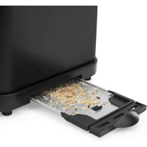 Grille-pain Princess 142396 - Inox noir, Acier Inoxydable