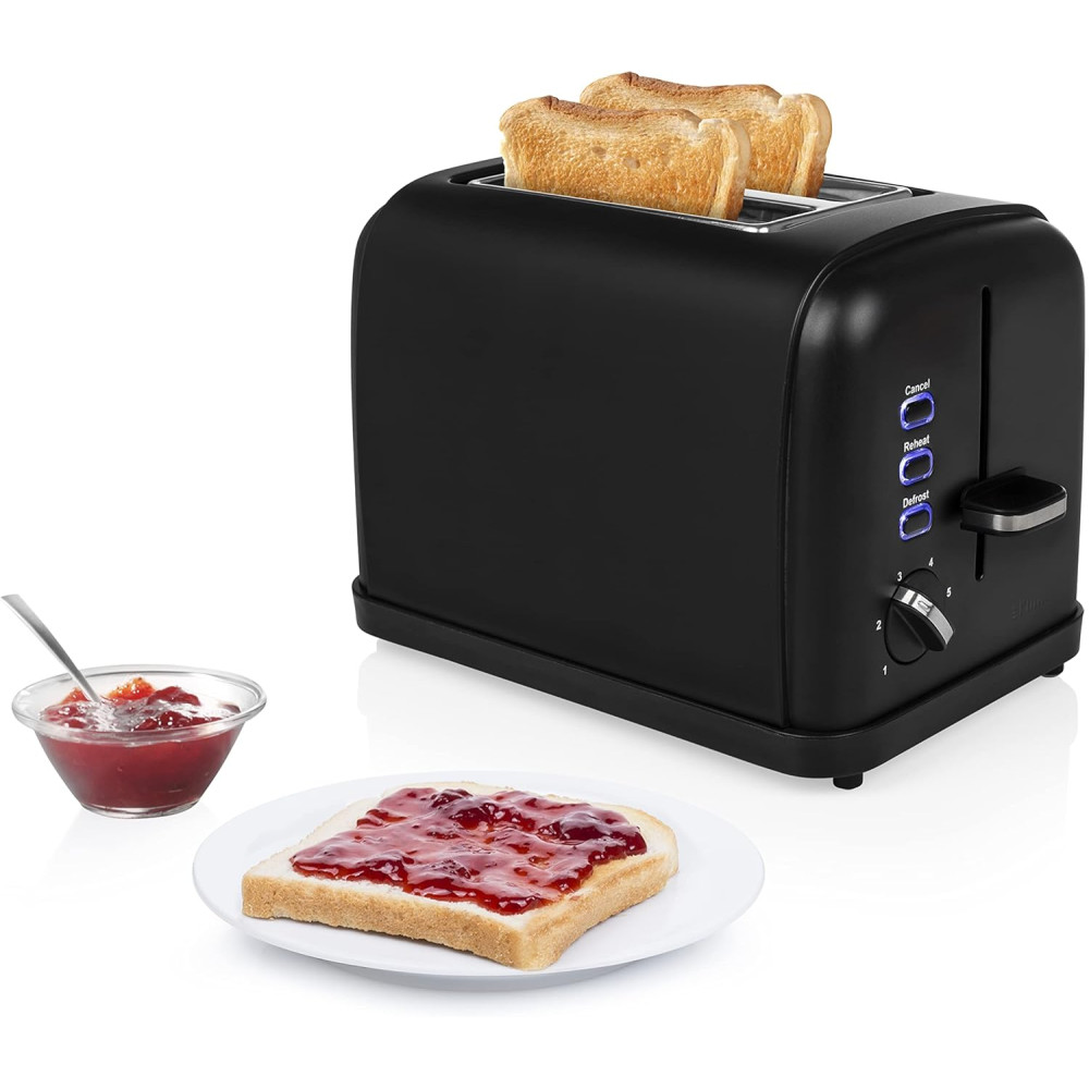 Grille-pain Princess 142396 - Inox noir, Acier Inoxydable