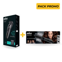 Pack Braun Tendeuse + Brosse Soufflante