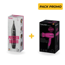 Pack Beurer Sèche cheveux + Tendeuse Nez Oreilles