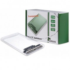 BOITIER EXTERNE ARGUS GD-25000 2.5″ – TRANSPARENT