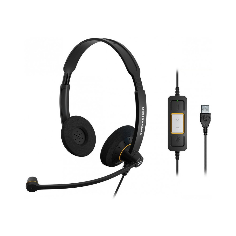 MICRO CASQUE BUREAUX SENNHEISER SC 60 USB ML