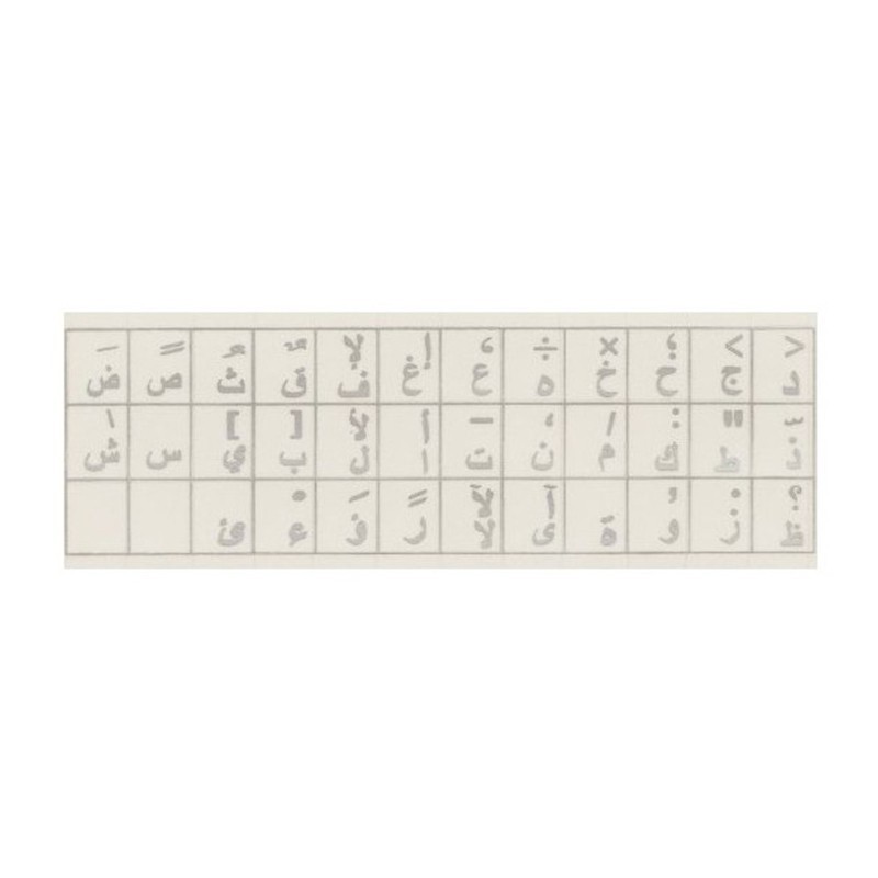 ETIQUETTE CLAVIER SIMPLE TRANSPARENT – ETIQUETTE-CLAV