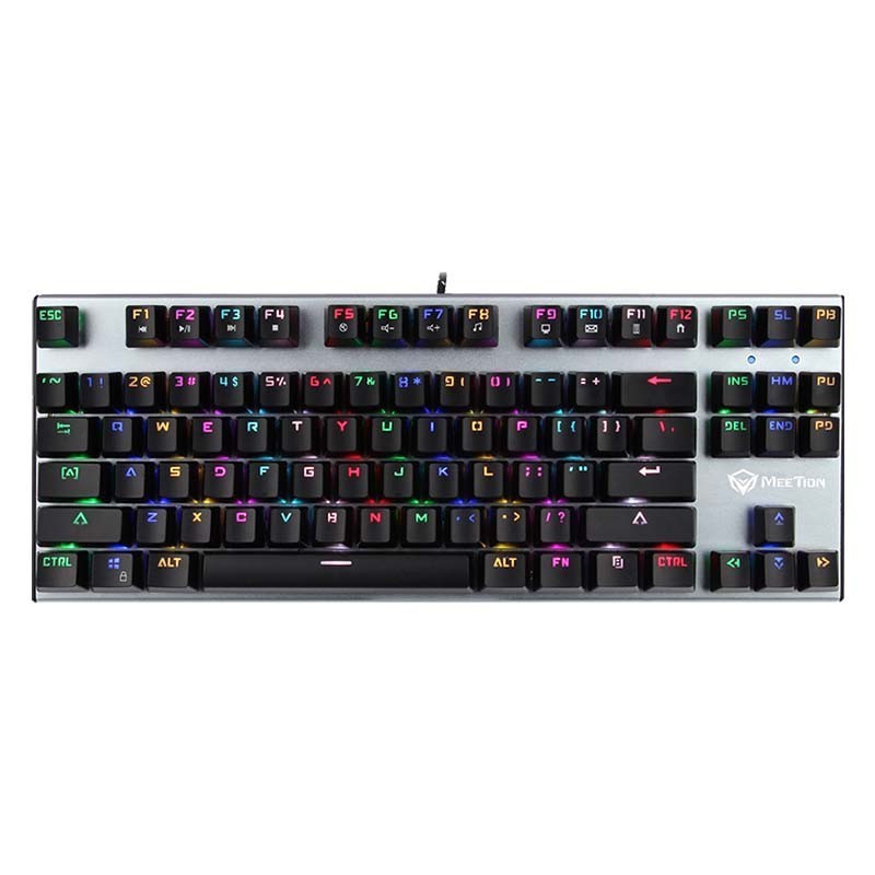 Clavier Gaming Mécanique Meetion Switch Bleu Rétroéclairé RGB (MT-MK04) Clavier Gaming Mécanique Meetion Switch Bleu Rétroéclairé RGB (MT-MK04)