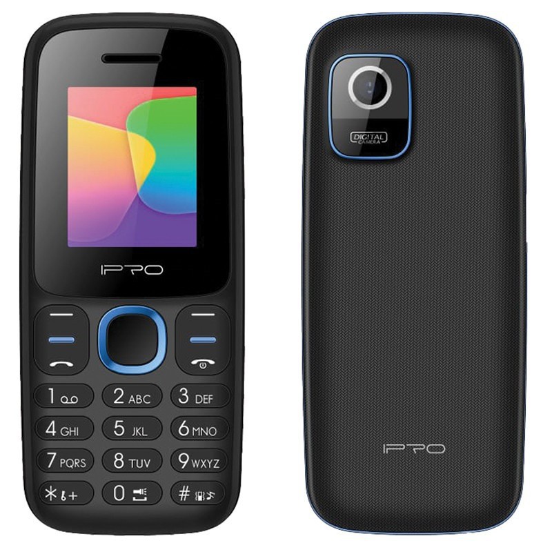 Téléphone Portable IPRO A7 MINI / Double SIM / Noir et Bleu Téléphone Portable IPRO A7 MINI / Double SIM / Noir et Bleu