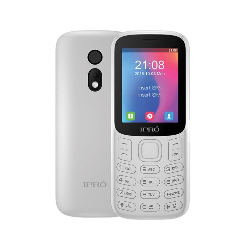 Téléphone Portable IPRO A20 / Double SIM / Blanc Téléphone Portable IPRO A20 / Double SIM / Blanc