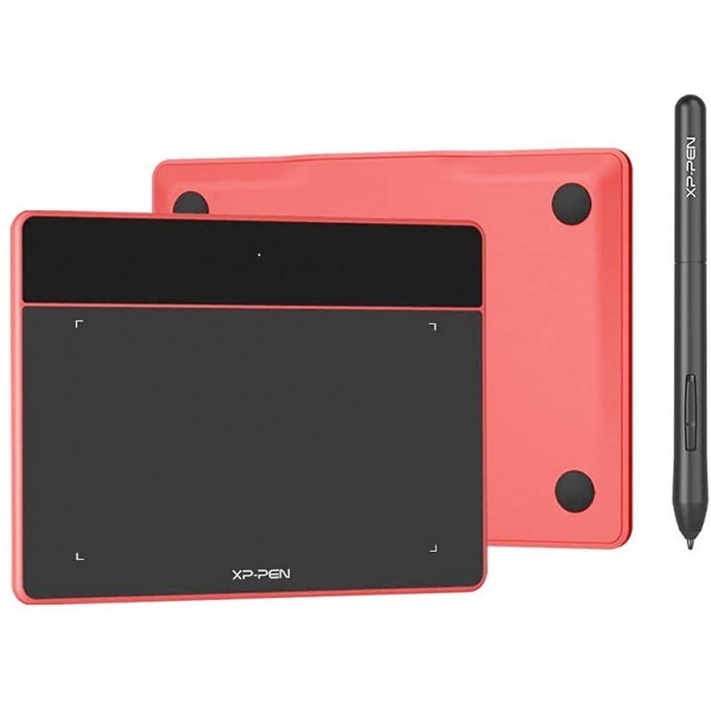 Tablette Graphique XP-PEN Déco Fun L / Rouge Tablette Graphique XP-PEN Déco Fun L / Rouge