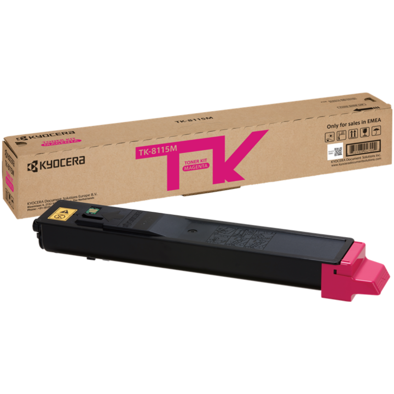 Toner Originale Kyocera TK-8115M / Magenta / 6000 Pages Toner Originale Kyocera TK-8115M / Magenta / 6000 Pages