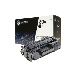 Cartouche de toner HP 80A LaserJet noir originale / 5 500 pages CF280A