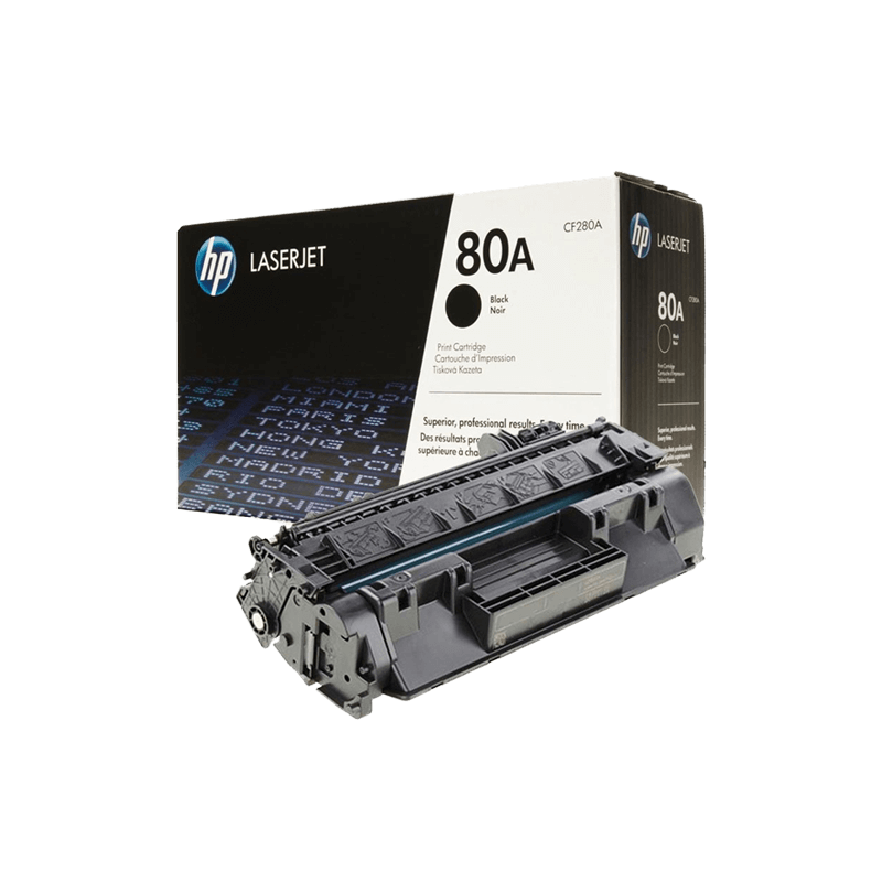 Cartouche de toner HP 80A LaserJet noir originale / 5 500 pages CF280A Cartouche de toner HP 80A LaserJet noir originale / 5 500 pages CF280A