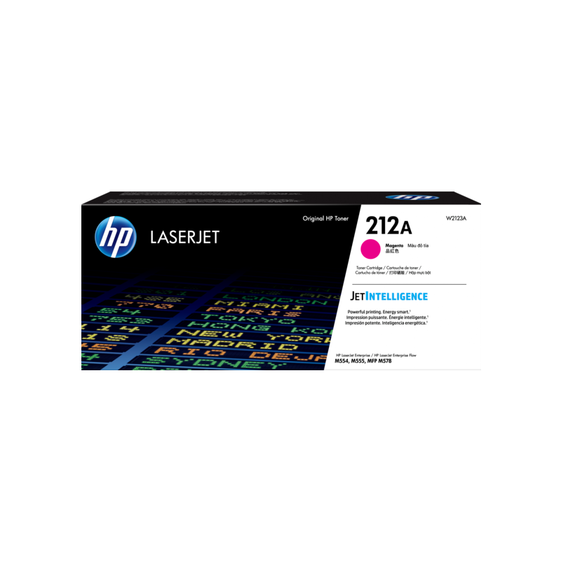 Toner Original HP 212A LaserJet Authentique / Magenta Toner Original HP 212A LaserJet Authentique / Magenta