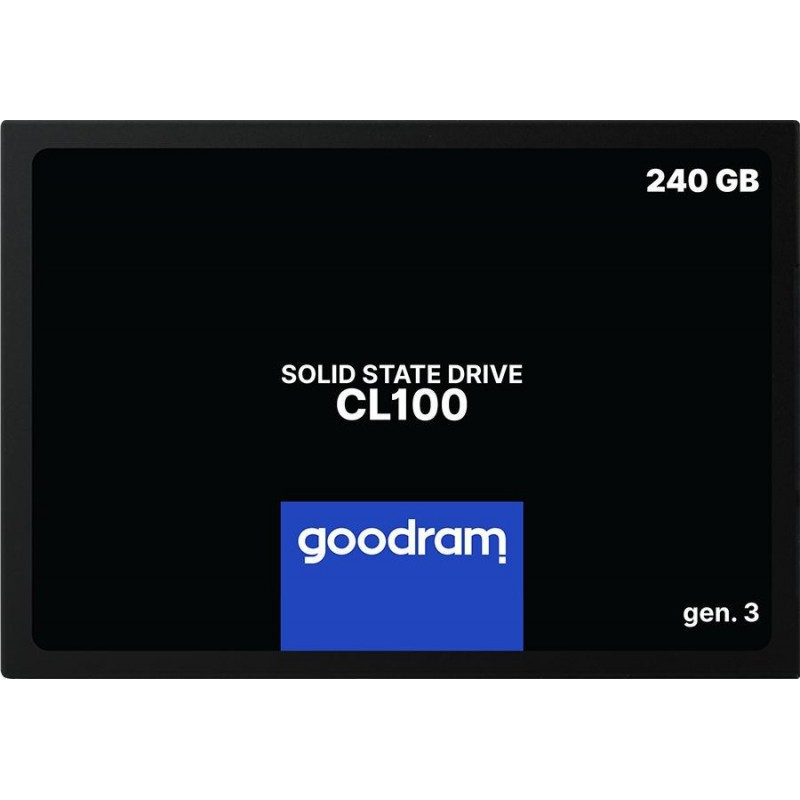 Disque SSD Goodram CL100 gen3 240 Go 2.5″ Disque SSD Goodram CL100 gen3 240 Go 2.5″