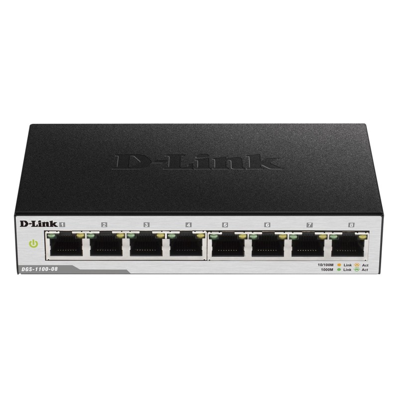 SWITCH D-LINK 8 PORTS 10/100/1000 MBPS SWITCH D-LINK 8 PORTS 10/100/1000 MBPS