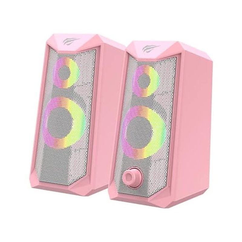 Haut Parleur Havit SK202 electronic sports RGB USB / Rose Haut Parleur Havit SK202 electronic sports RGB USB / Rose