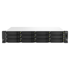Serveur NAS 12 baies QNAP TS-1264U-RP-4G / Sans Disque Dur / Intel Celeron N5095