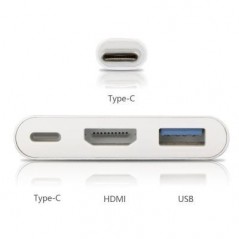 Adaptateur Type-C to HDMI + USB + Type-C