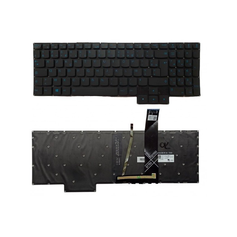 CLAVIER LENOVO IDEAPAD GAMING 3-15, 3-15ARH05, 3-15IMH05, 3-15ARH, 3-15IMH, 15ARH05, GY530, 15IMH05, 3-15ACH
